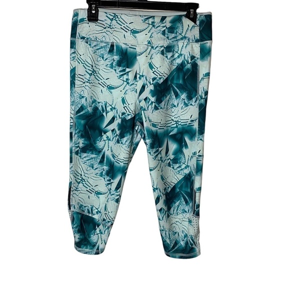 Adidas Supernova Climalite Tie Dye Cloud Wash Capris - Picture 1 of 8